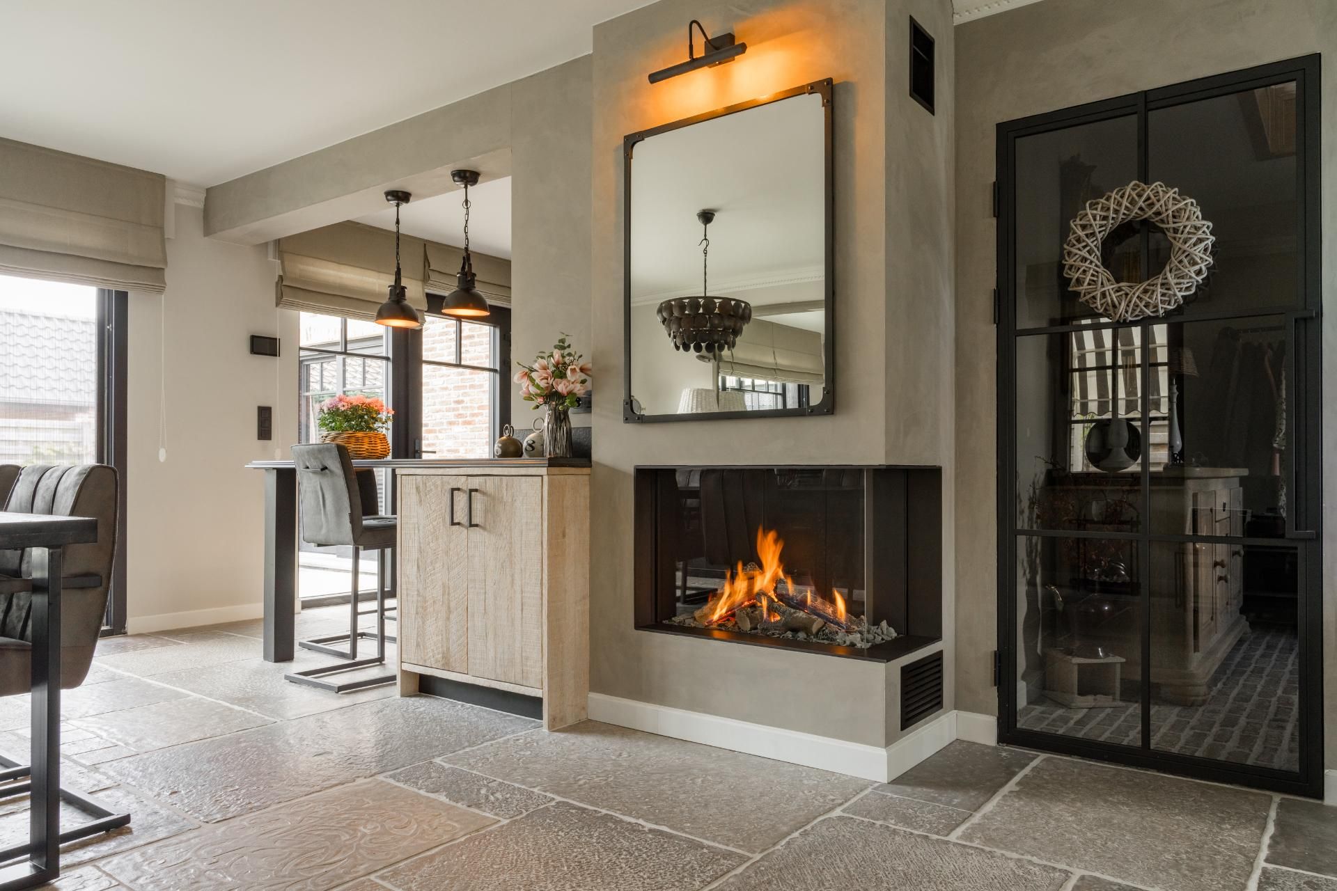 Elektrische haarden verlenen een charmante look aan je interieur